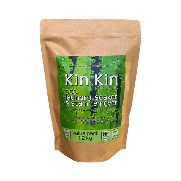 Kin Kin Naturals Eco Soaker & Stain Remover Eucalypt & Lime 1.2kg