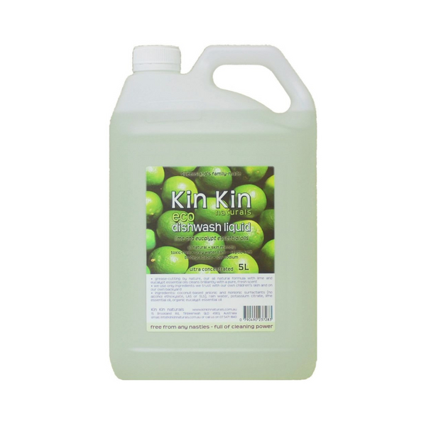 Kin Kin Naturals Eco Dishwash Liquid Lime & Eucalypt 5L