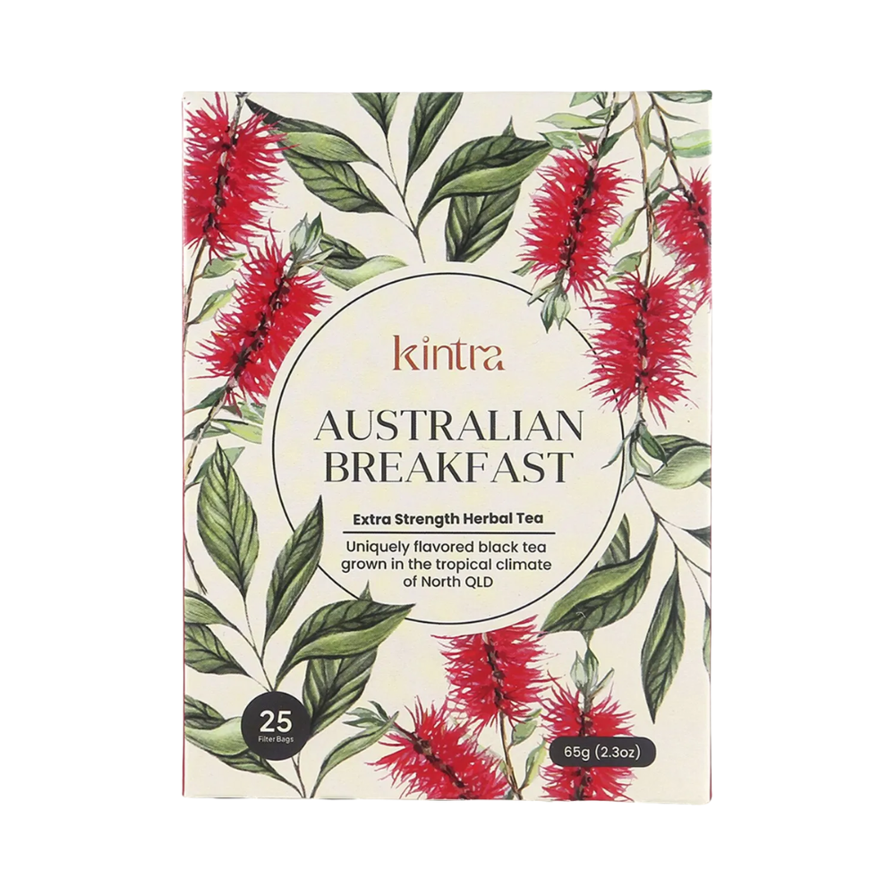 Kintra Blends Herbal Tea Bags Australian Breakfast 25 Pack