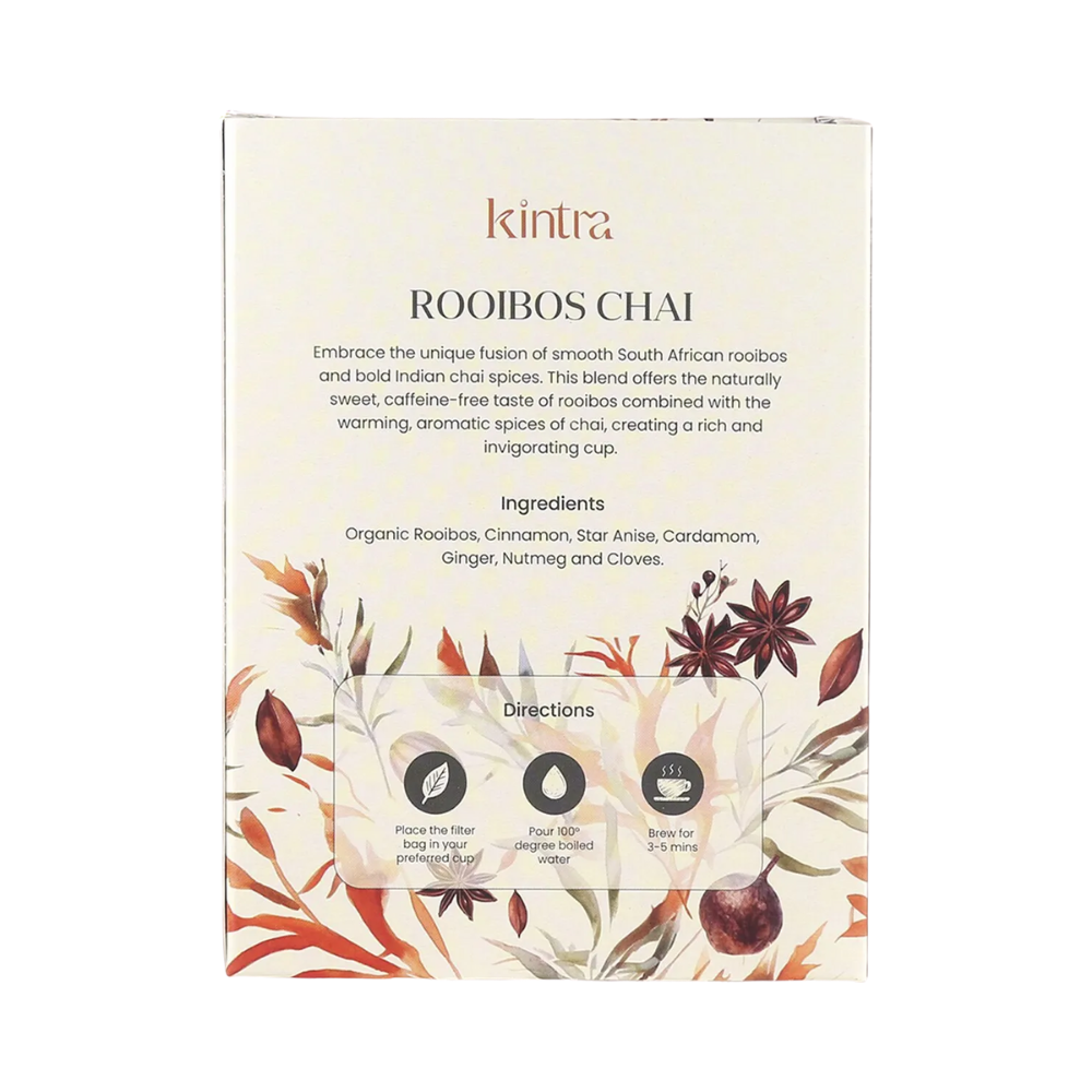 Kintra Blends Rooibos Chai Tea Bags 32 Pack