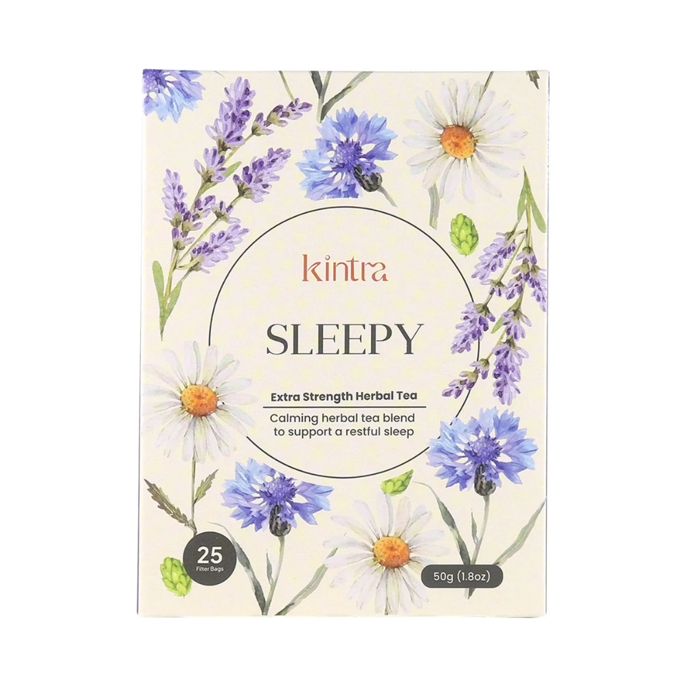 Kintra Foods Herbal Tea Bags Sleepy 25 Pack