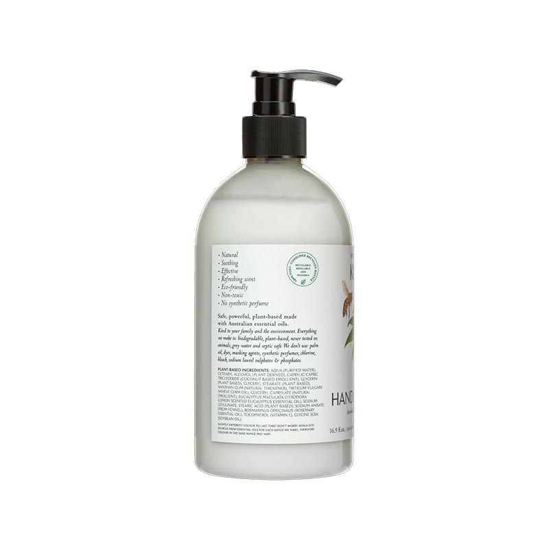 Koala Eco Hand & Body Lotion Lemon Scented Eucalyptus & Rosemary 500ml product image 3