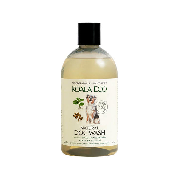 Koala Eco Natural Dog Wash with Sweet Marjoram & Rosalina Essential Oil 500ml