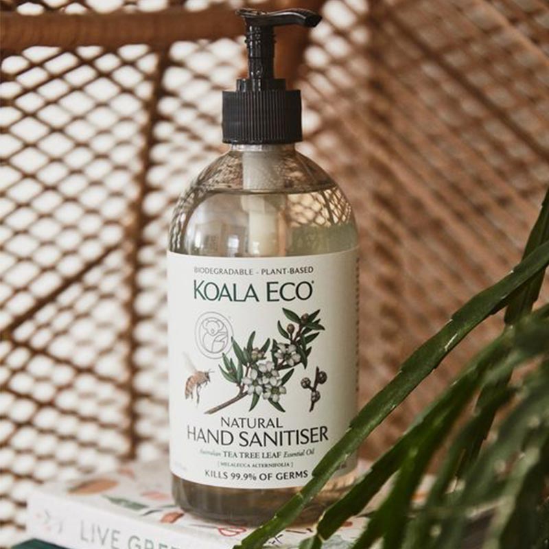 Koala Eco Hand Sanitiser Lemon Scented Tea Tree & Tea Tree 500ml product image 4