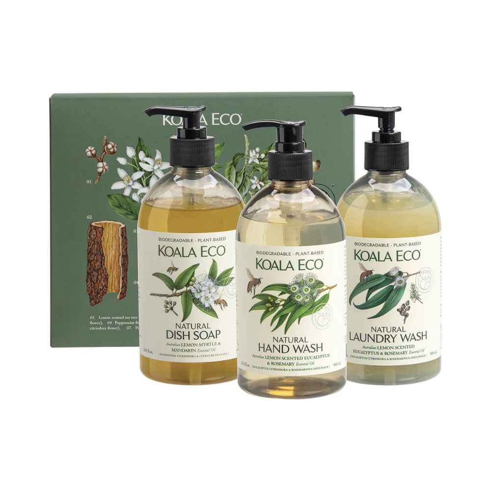 Koala Eco Hand Wash Laundry Wash & Dish Soap Gift Pack 3 x 500ml product image 1