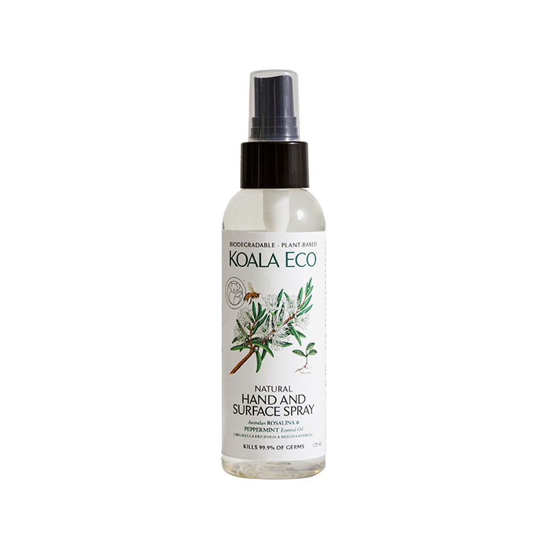 Koala Eco Natural Hand and Surface Spray Rosalina & Peppermint 125ml