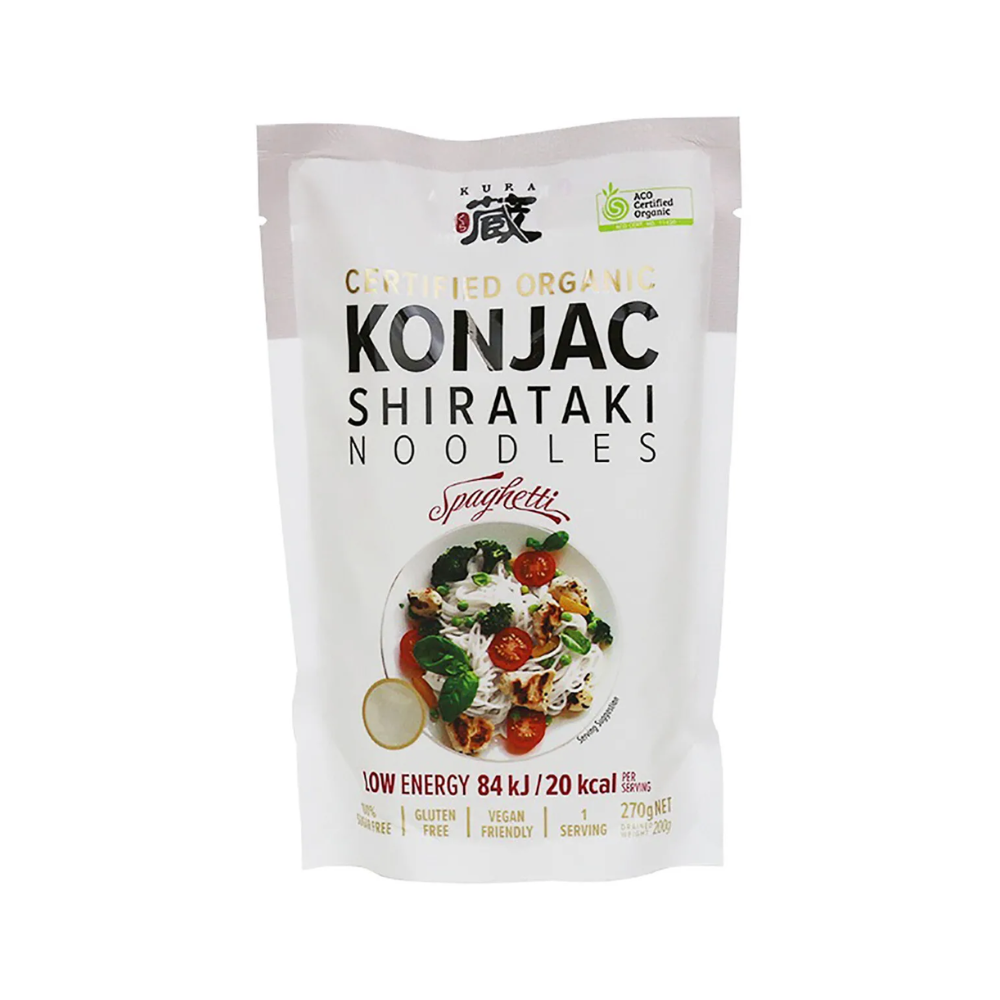 Kura Konjac Shirataki Noodles Spaghetti 270g