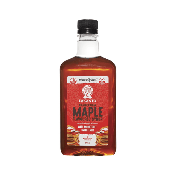 Lakanto Maple Flavoured Syrup Monkfruit Sweetener 375ml