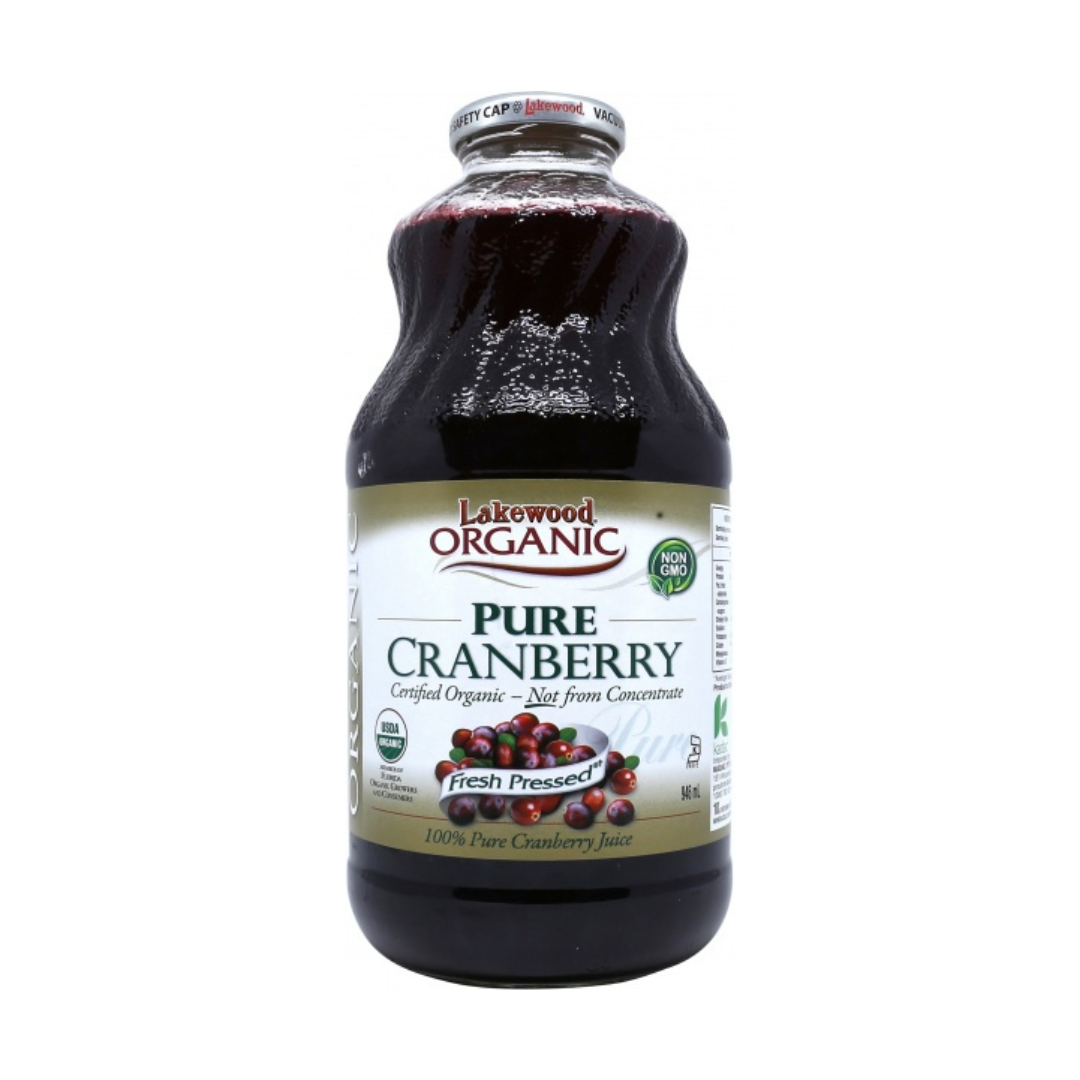 Lakewood Pure Organic Cranberry Juice 946ml