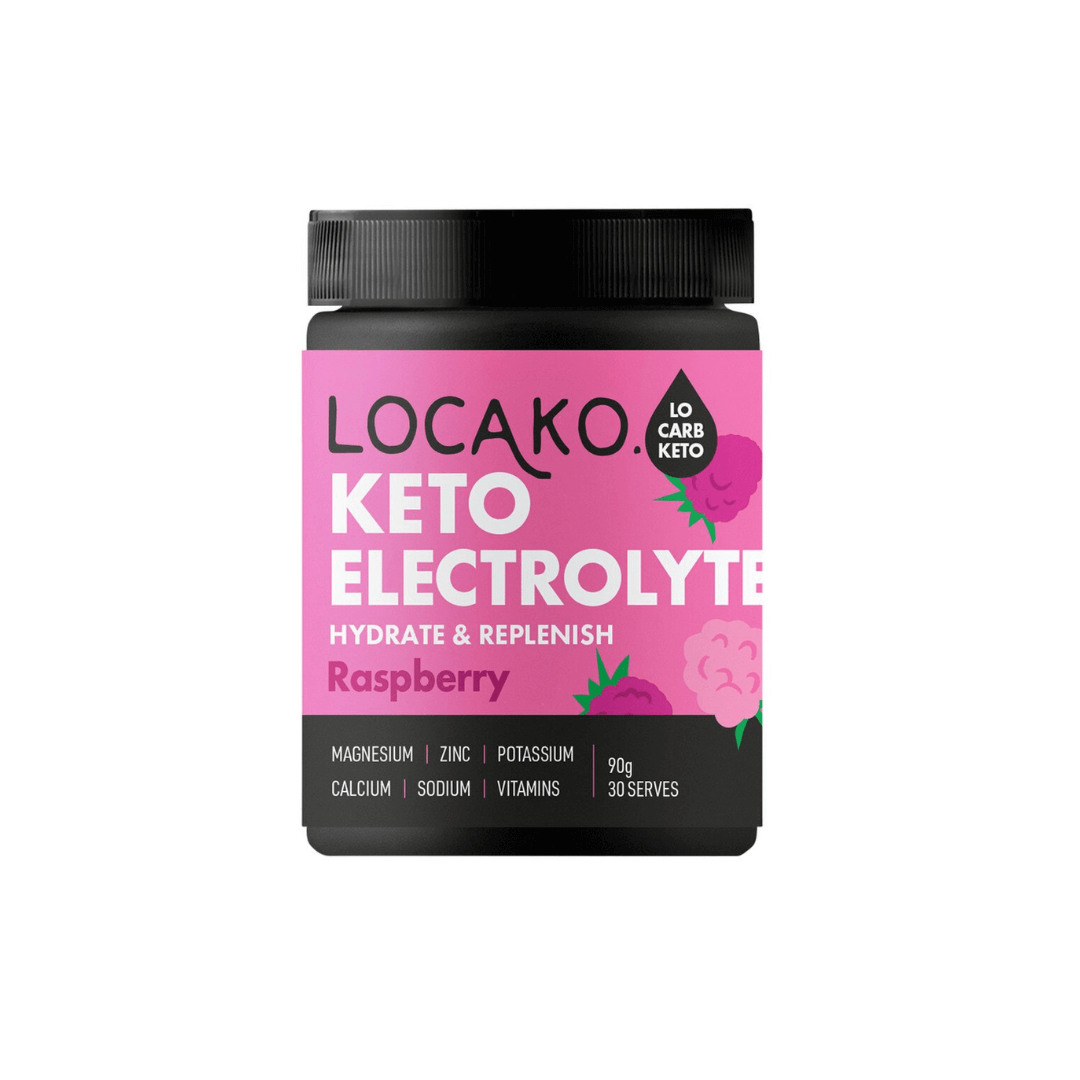 Locako Keto Electrolyte Hydrate & Replenish Raspberry 90g