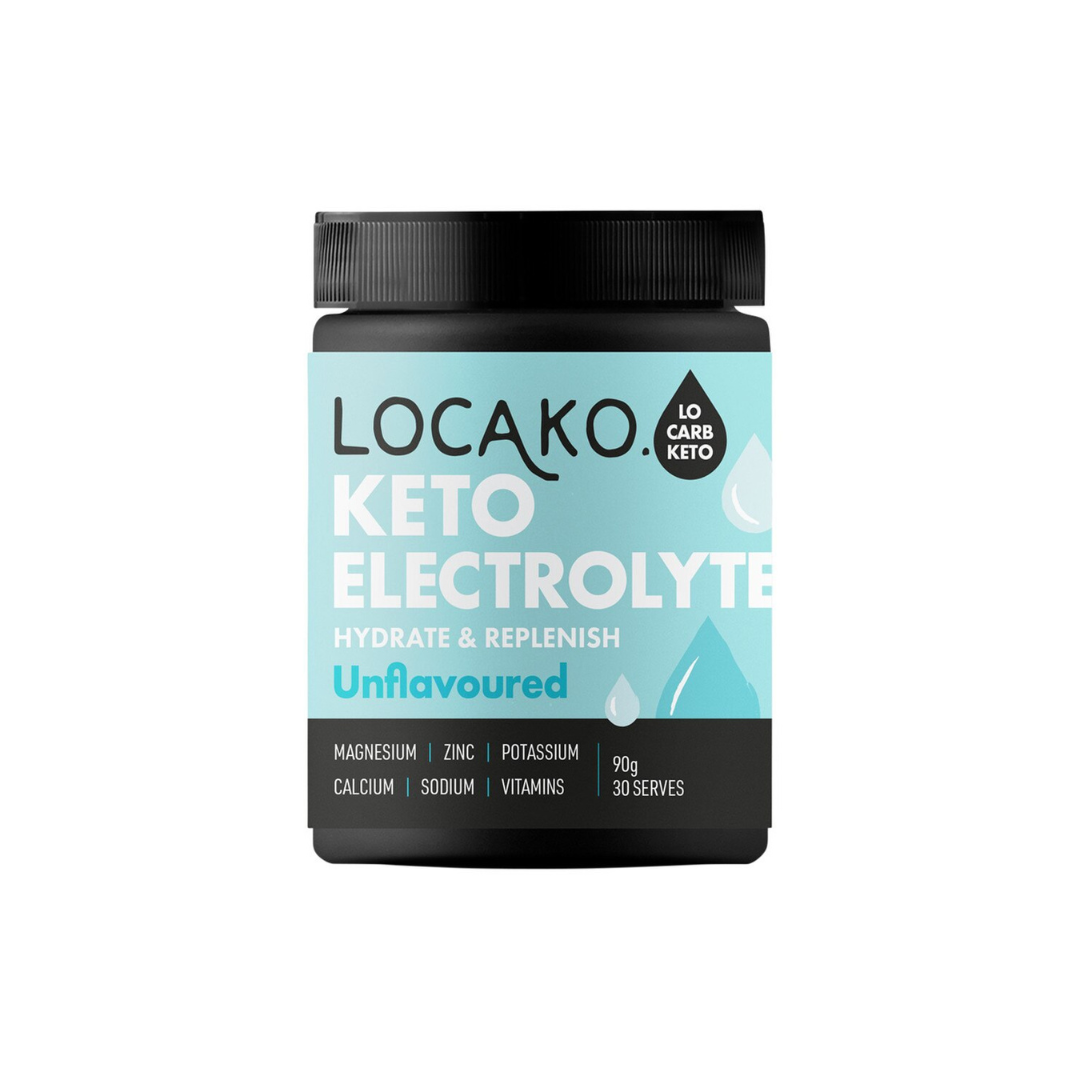 Locako Keto Electrolyte Hydrate & Replenish Unflavoured 90g