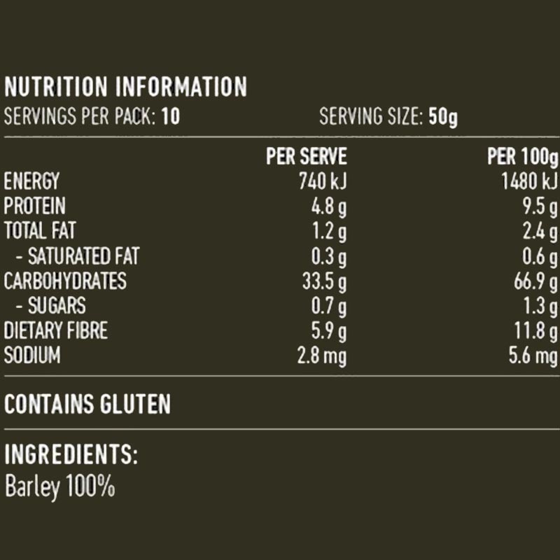 Lotus Barley Flakes Rolled 500g