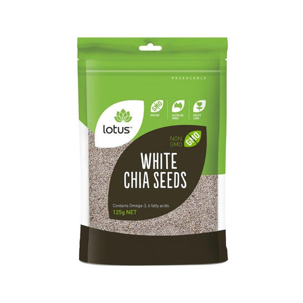 Lotus Chia Seeds White 125g