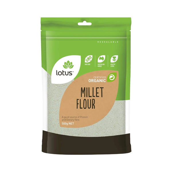 Lotus Millet Flour Organic 500g