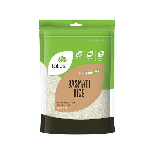 Lotus Organic Basmati Rice 500g