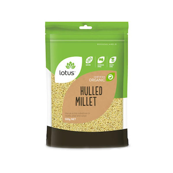 Lotus Organic Hulled Millet 500g