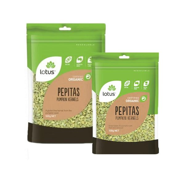 Lotus Organic Pumpkin Seeds Pepitas