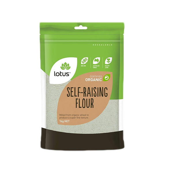 Lotus Organic Self-Raising Wheat Flour 1kg