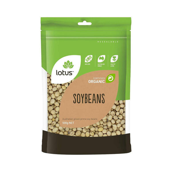 Lotus Organic Soy Beans 500g