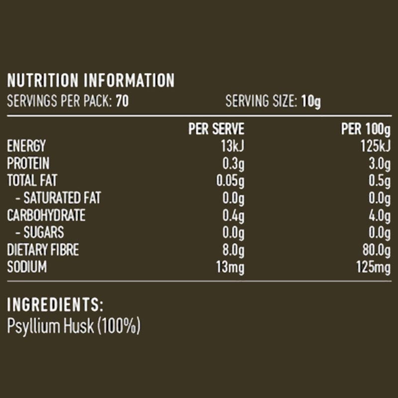 Lotus Psyllium Husks 700g product image