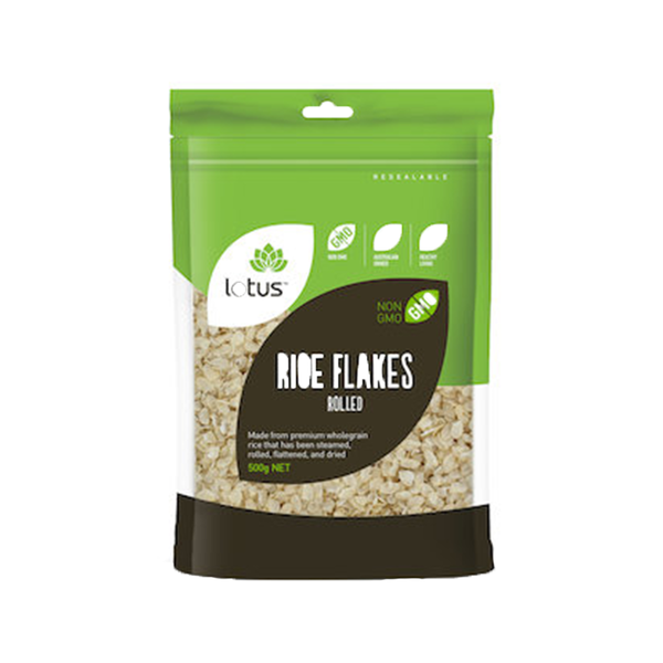 Lotus Rolled Rice Flakes 500g