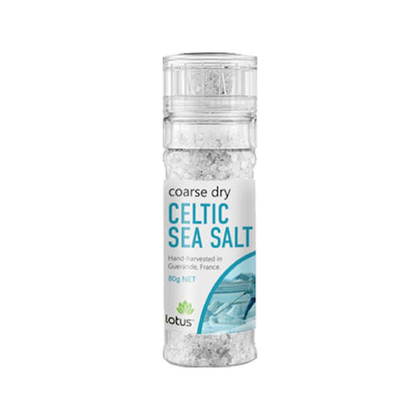 Lotus Sea Salt Celtic Coarse Dry (Grinder) 80g