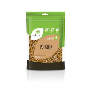 Lotus Popcorn Organic 500g