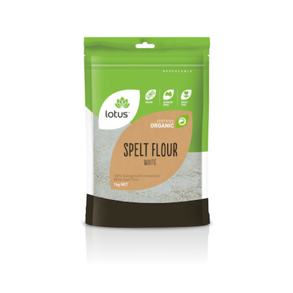 Lotus Spelt Flour White Organic 1kg
