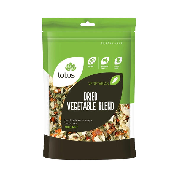 Lotus Dried Vegetable Blend 100g