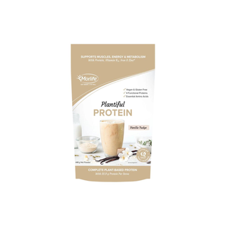 Morlife Plantiful Protein Vanilla Fudge 440g