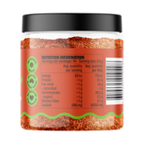 Mingle Chilli & Lime Seasoned Salts ingredients, directions and barcode label