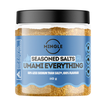 Mingle Umami Everything Seasoned Salts 110g front pack