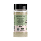 Mingle Dill & Garlic All Natural Seasoning side label with product information