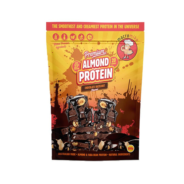 Macro Mike Chocolate Hazelnut Premium Almond Protein 800g