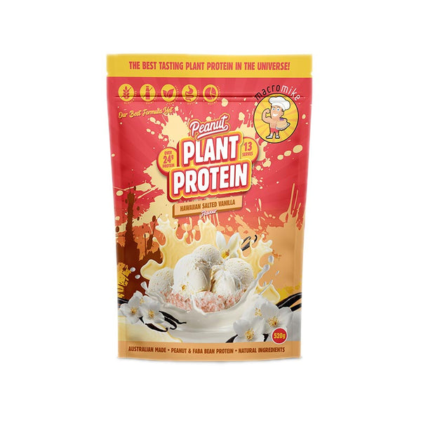 Macro Mike Hawaiian Salted Vanilla Plant Based Protein 520g