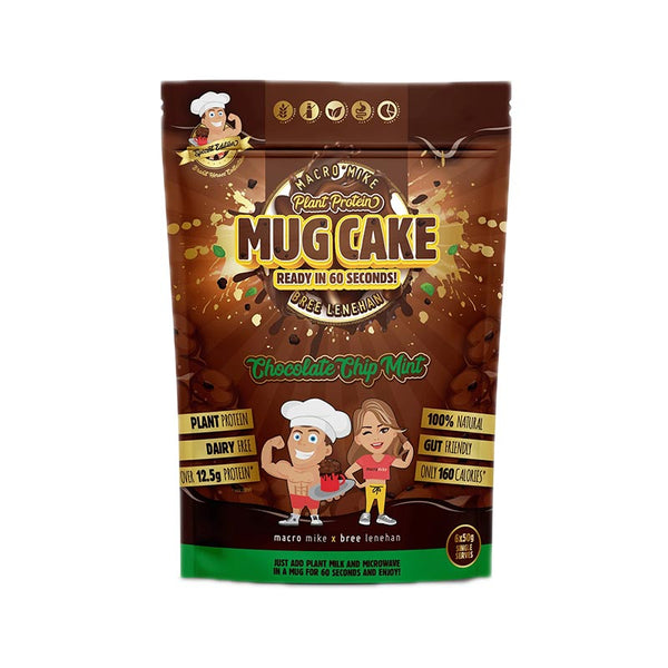 Macro Mike Mug Cake Chocolate Mint 6 x 50g Pack