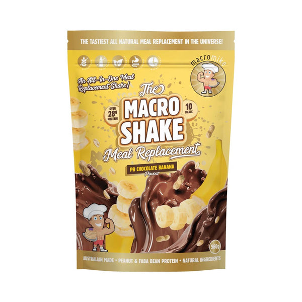 Macro Mike PB Chocolate Banana Macro Shake Meal Replacement 560g