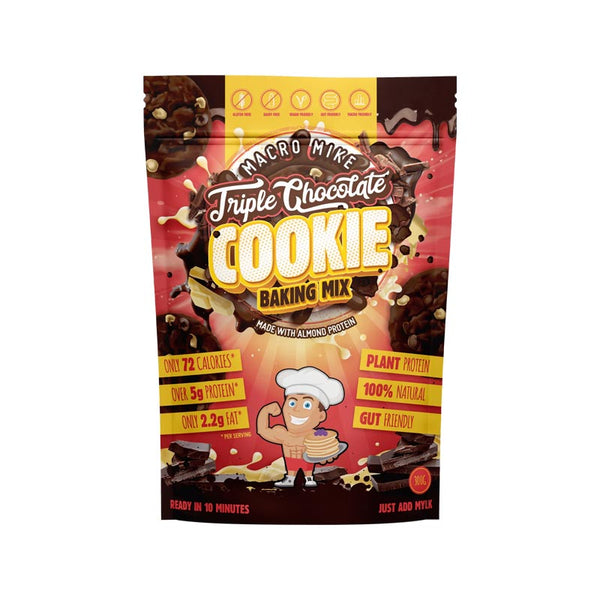 Macro Mike V2 Triple Chocolate Cookie Baking Mix 300g