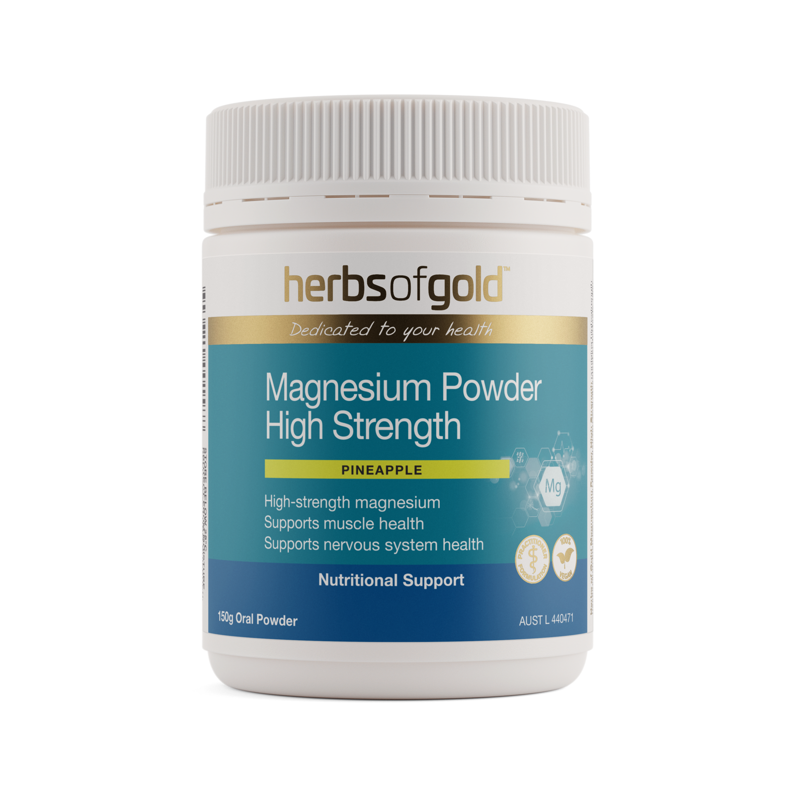 Herbs of Gold Magnesium Powder High Strength packshot
