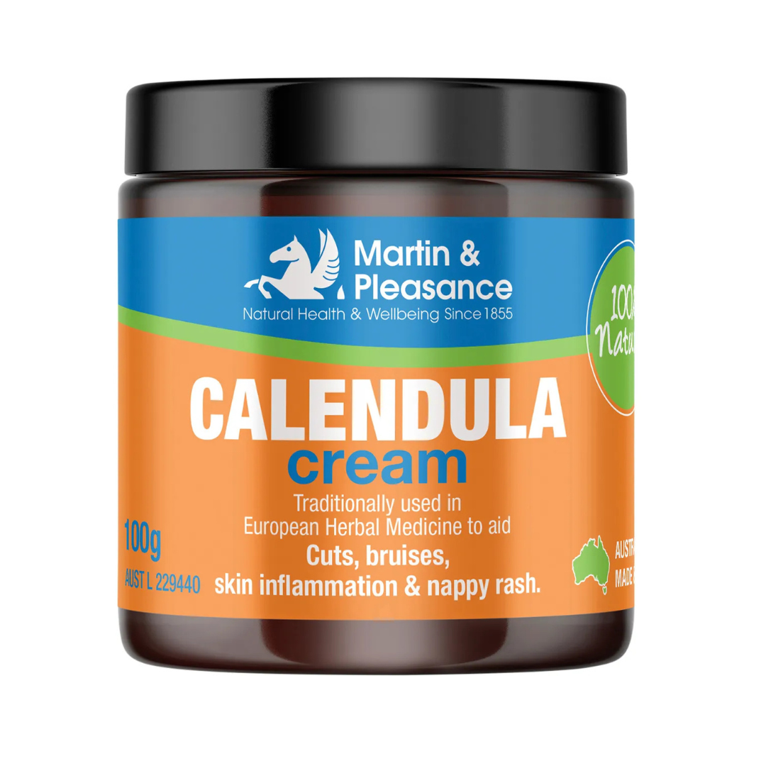 Martin & Pleasance Calendula Herbal Cream Jar 100g