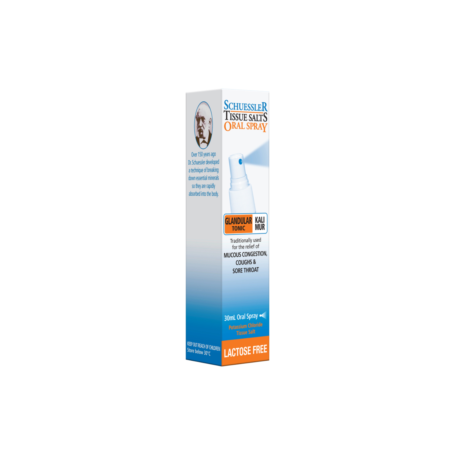 Martin & Pleasance Schuessler Tissue Salts Kali Mur Spray 30ml product image