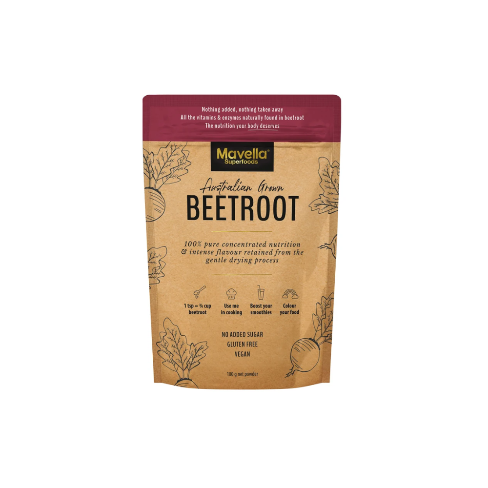 Mavella Superfoods Australian Grown Beetroot Powder 100g