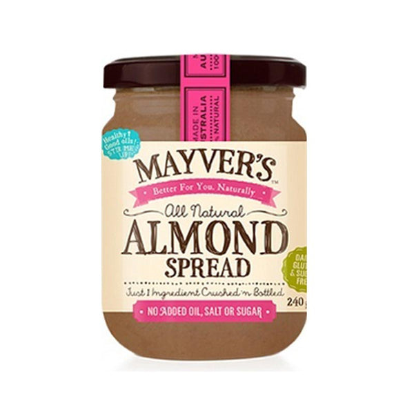 Mayvers Almond Spread 240g