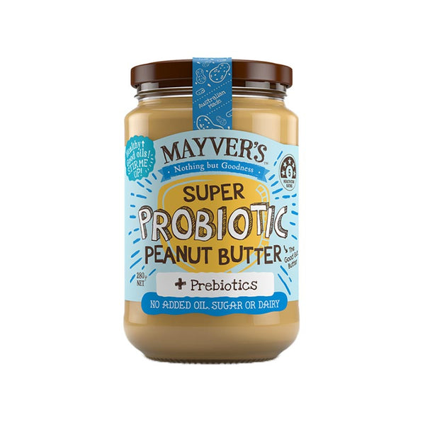 Mayvers Probiotic Super Peanut Butter 280g