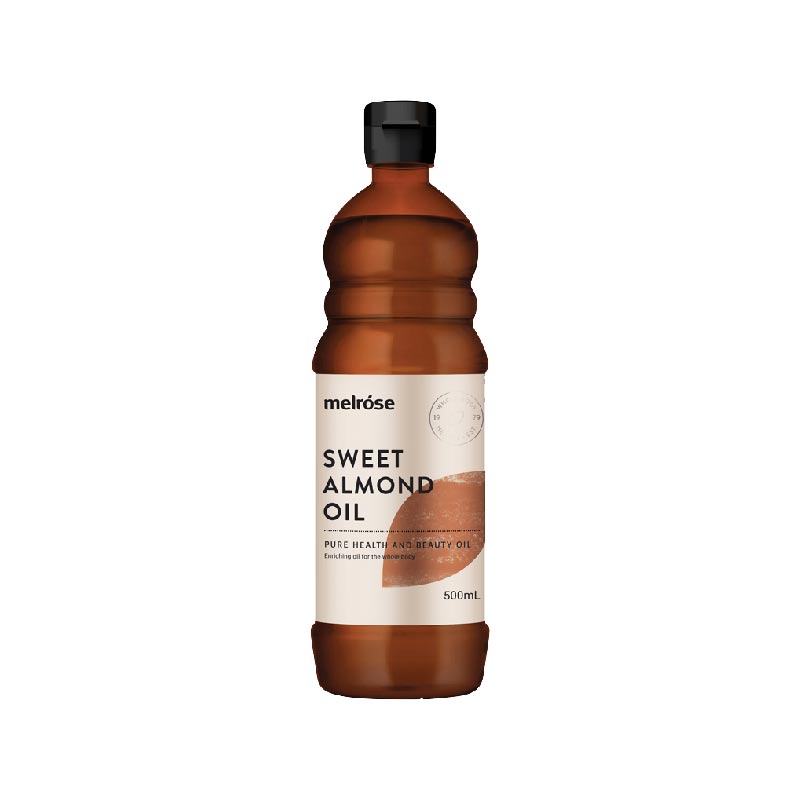 Melrose Sweet Almond Oil 500ml front pack
