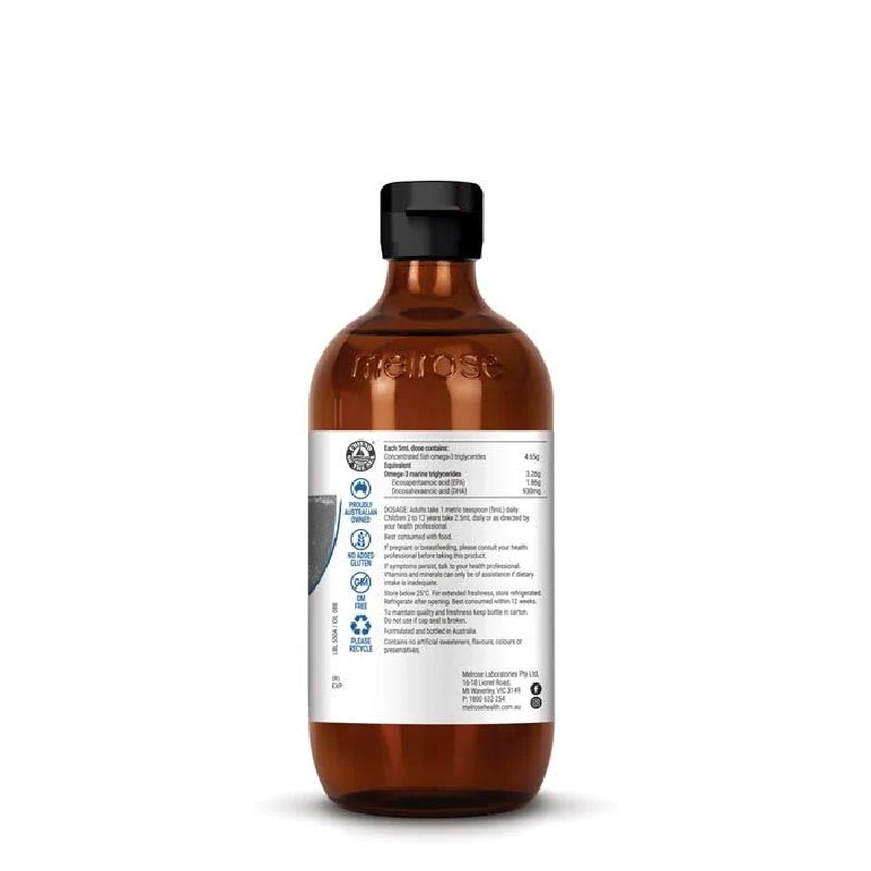 Melrose Ultra Premium High Strength Fish Oil 200ml product image 4