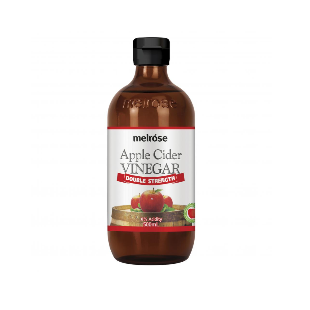 Melrose Apple Cider Vinegar Double Strength 500ml front pack