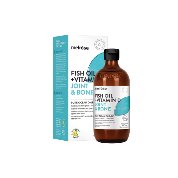 Melrose Fish Oil + Vitamin D (Joint & Bone) 500ml