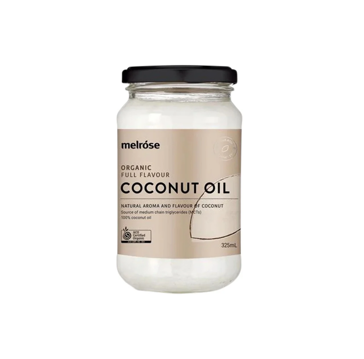 Melrose Organic Coconut Oil Full Flavour 950ml front pack