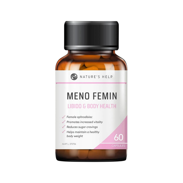 Nature's Help Meno Femin Libido and Body Health Capsules 60 Caps